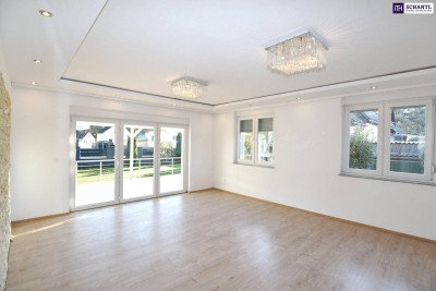 TRAUM-GARTENWOHNUNG! Gleich bei der COPACABANA! 4 HELLE RÄUME + RIESEN TERRASSE + TRAUM-GARTEN! MITTEN IN ENTZÜCKENDER WOHNSIEDLUNG! GLEICH ANSCHAUEN!
