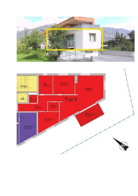 Lichtdurchflutete 3-Zimmer-Wohnung mit Balkon &amp; TG-Plätzen in Landeck
