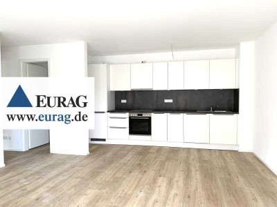 FÜ: Erstbezug! Schöne, helle 2-Zi-Whg (1.OG) mit EBK, Balkon, Aufzug + TG-Stellplatz