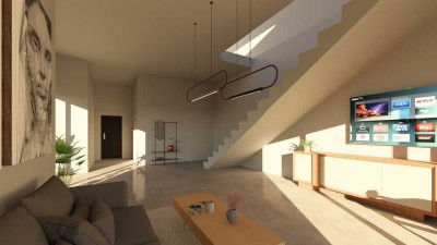 Außergewöhnliche Maisonette-Wohnung über den Dächern von Essen – Wohnen mit Charakter & Dachterrasse