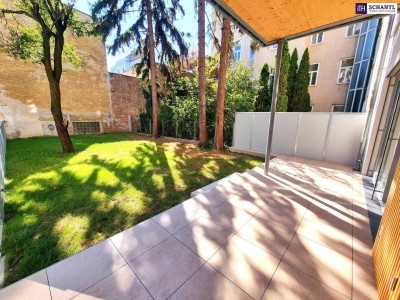 Rarität! Altbau-Feeling + Gartenparadies + Zukunftsenergie! Hochwertig sanierte 3-Zimmer-Wohnung mit Terrasse, Garten und Erdwärme! Familienparadies mit jeder Menge Lebensqualität!