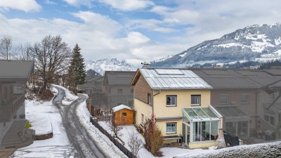 Eckreihenhaus am Fuße des Hahnenkamm