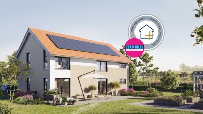 Exklusiv bei uns . . PLUSENERGIEHAUS - ohne Energiekosten !