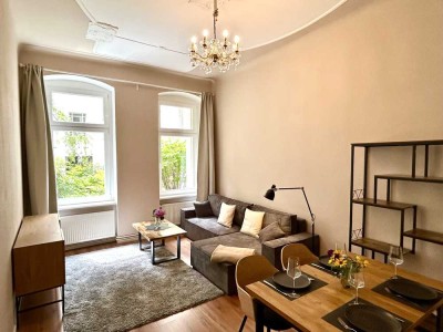 Geschmackvoll möblierte, helle 2-Zimmer-Wohnung in Berlin Friedenau (Schöneberg)
