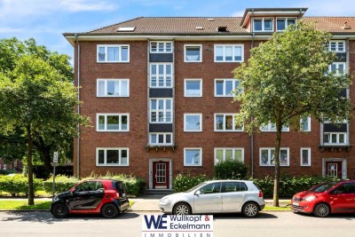 Solide 3-Zimmer-Wohnung in Bestlage von Eilbek – Nähe Eilbekkanal