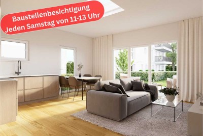 Letzte Chance: Gartenwohnung im Bungalow-Stil – Besichtigung des Rohbaus jetzt möglich