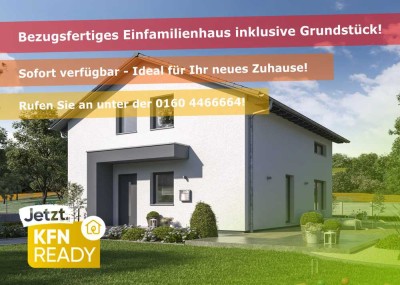 � NEUBAU - QNG möglich! � Effizienzhaus mit 134 m², Grundstück zur Planung vorhanden!