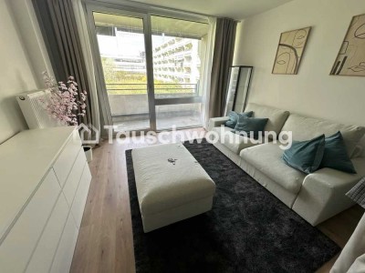 Tauschwohnung: Helle und moderne 1-Zimmer-Wohnung mit Balkon in München