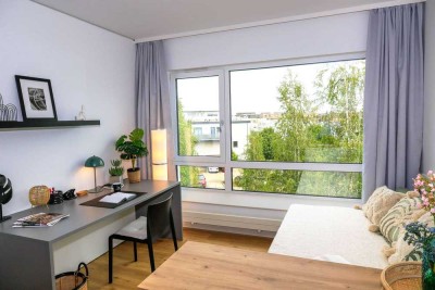 DIE ZIMMEREI | Möblierte 1-Zimmer-Wohnung am Campus Riedberg - ideal für Studierende | Basic Bude