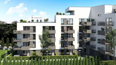 Neubau - 2 Zimmer Wohnung mit Balkon - Wels