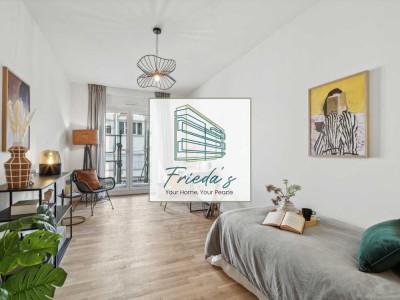 Elegantes Neubauapartment: 3-Zimmer-Wohnung in Friedenau mit Balkon  und Einbauküche