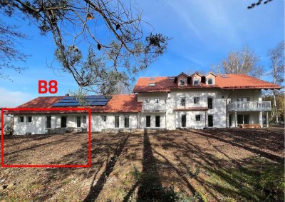Neubau 3-Zi.-Parkwohnung, EG, mit Terrasse, Garten Südlage, 3 Hobbyräume (B8) - ZUR KAPITALANLAGE!