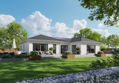 Ein Rückzugsort in einem Bungalow, der alle Wünsche nach Größe und Weitläufigkeit erfüllt!