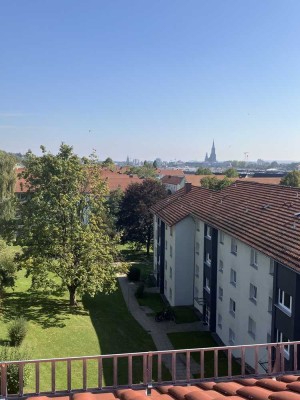 2-Raum-Wohnung mit Münsterblick und zusätzlicher Dachgeschosseinheit