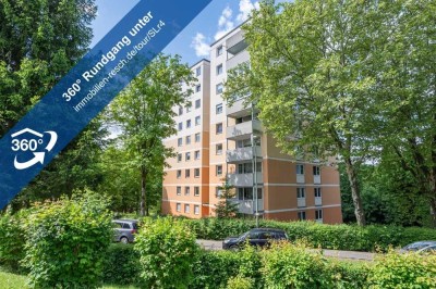 Passau – Goldener Steig
2-Zimmer-Wohnung mit Wannenbad, EBK und Balkon