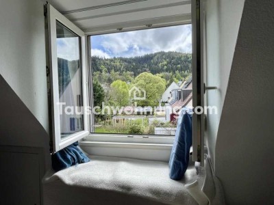Tauschwohnung: Ruhig gelegene, gemütliche Wohnung mit Blick in den Wald