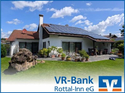 Stilvolles Einfamilienhaus mit großartigem Garten in ruhiger Siedlungslage