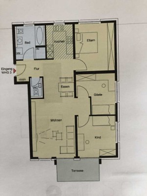 Exklusive, neuwertige 4-Zimmer-Wohnung mit Balkon und EBK in Kusterdingen-Wankheim