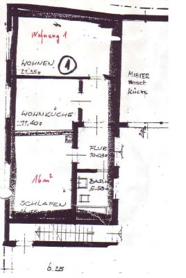 Gemütliche 2-Zimmer Wohnung im 1. OG in Wallau (Hofheim am Taunus)