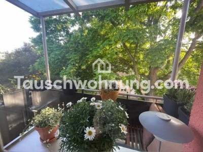 Tauschwohnung: Schöne helle Wohnung - 2 ZKB, Balkon, Keller, gute Lage