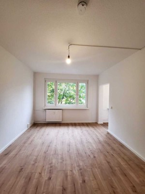 Helle 2-Zimmerwohnung + frisch saniert + halboffene Küche + Einbauküche als Option!