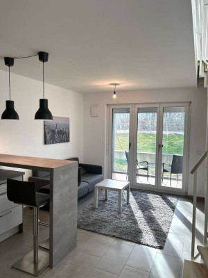 Sofort beziehbar: Möbliertes 1,5-Zimmer-Galerieapartment