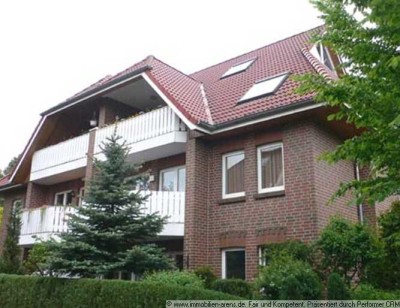 Maisonettewohnung mit Südloggia und Studio im Spitzboden in Westerstede