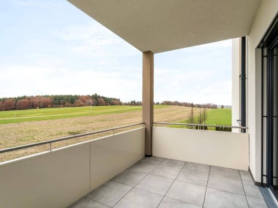 Wohnen am Holzöstersee mit Terrassenbalkon &amp; PKW Stellplatz