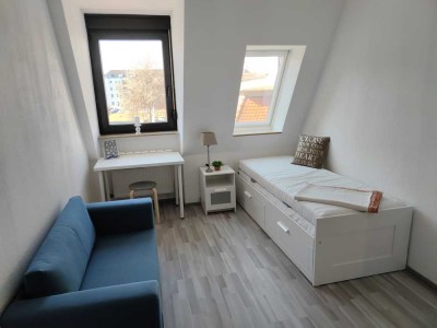 Sonniges, möbliertes und renoviertes 1-Zimmer-Studenten-Apartment nähe Campus und Wöhrdersee