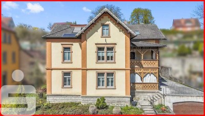 Schmuckstück mit großem Garten