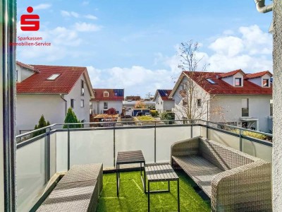 Barrierefreie und moderne 2-Zimmer-Wohnung mit sonnigem Südbalkon in Grasbrunn bei München