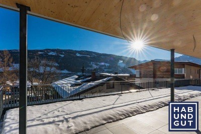 Herrlich gelegene Neubau Dreizimmer Wohnung auf der Südseite von Schladming