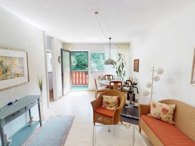 Ruhige 2-Zimmer-Wohnung mit Sonnenbalkon Aufzug und Stellplatz