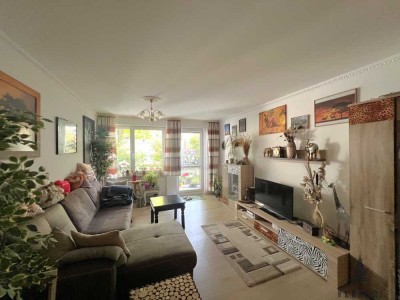 Helle 3-Zimmer-Wohnung mit schöner Terrasse und guter Raumaufteilung.