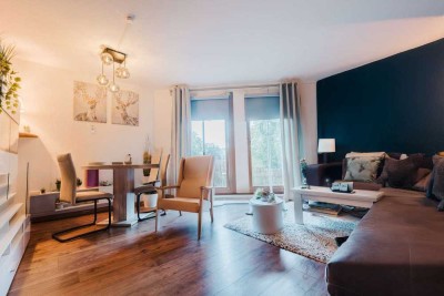 Vermietete Maisonette-Wohnung mit Garage und hohem Zukunftspotenzial