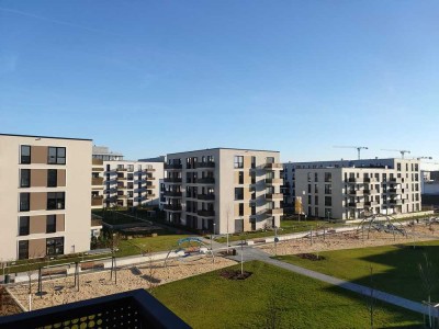 2-Zimmer Neubauwohnung mit Balkon und Einbauküche in Düsseldorf-Heerdt