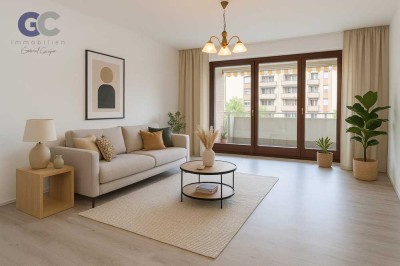 Gepflegte und praktische 3-Zimmer-Wohnung mit Loggia in Solingen