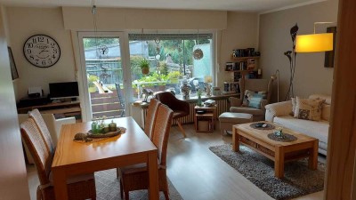 Helle, ruhige Parterrewohnung 61qm 2,5 Zi., ruhiger Süd-Balkon, Alstaden/Lirich