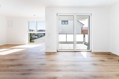 ERSTBEZUG! Moderne 3-Zimmer-Wohnung mit Einbauküche am Wasserwerk in Straubing - KFW 55 - (WE 24)