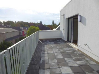 26,5 m² große Dachterrasse! - Erstbezug in einen exklusiven Neubau in Hilbersdorf