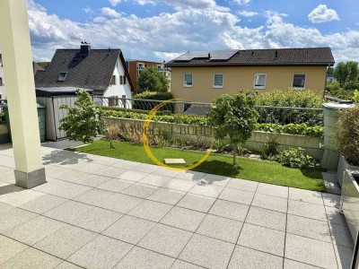 Barrierefreie und moderne Terrassenwohnung im Arminiuspark mit Tiefgarage, EBK und vielem mehr