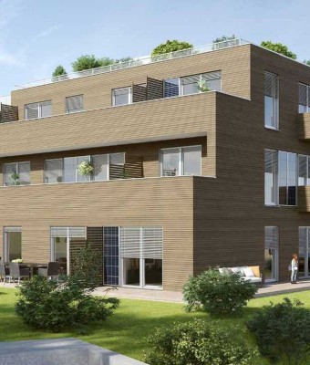 Erstbezug 3-Zimmer-Wohnung mit Balkon und gemeinschaftlichem Dachgarten in Pentling, Großberg