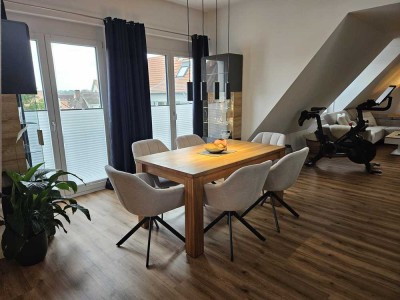 Haus-im -Haus - Exquisite Maisonette - Schöner Wohnen -  mit Loggia,  Dachterrasse und Privat-TG