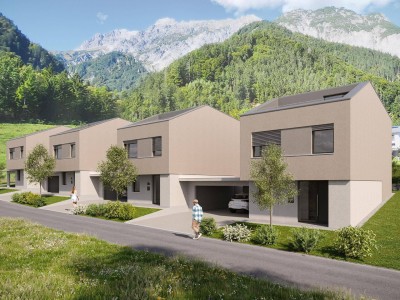 Letztes verfügbares Neubau-Reihenendhaus in herrlicher Aussichtlage!