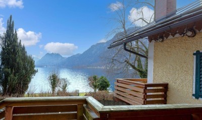 Charmante Altbauvilla mit Potenzial - direkt am Attersee mit eigenem Seegrundstück und Zweitwohnsitzwidmung