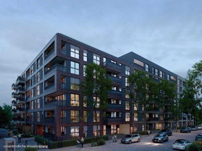 Industriecharme trifft Moderne: 2-Zimmer-Wohnung auf dem Gelände der Geyer-Werke