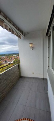 2-Zimmer-Whg. mit schöner Aussicht in zentraler Lage von Bensheim an Nichtraucher zu vermieten