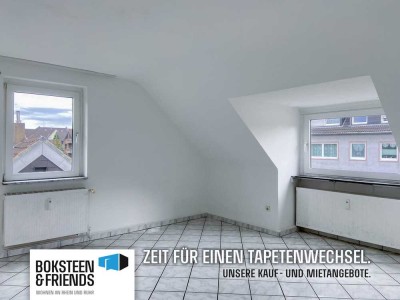 Handwerker aufgepasst! Schnuckelige Dachgeschosswohnung mit viel Potenzial