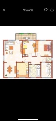 Vollständig renovierte Wohnung mit vier Zimmern sowie Balkon und EBK in Bad Schwalbach Fischbach
