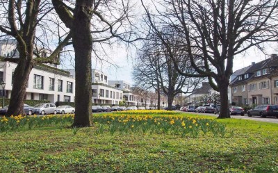 Df.-Golzheim: Elegante 5 1/2-Raum-Wohnung mit Wintergarten und schönem Privatgartenarten